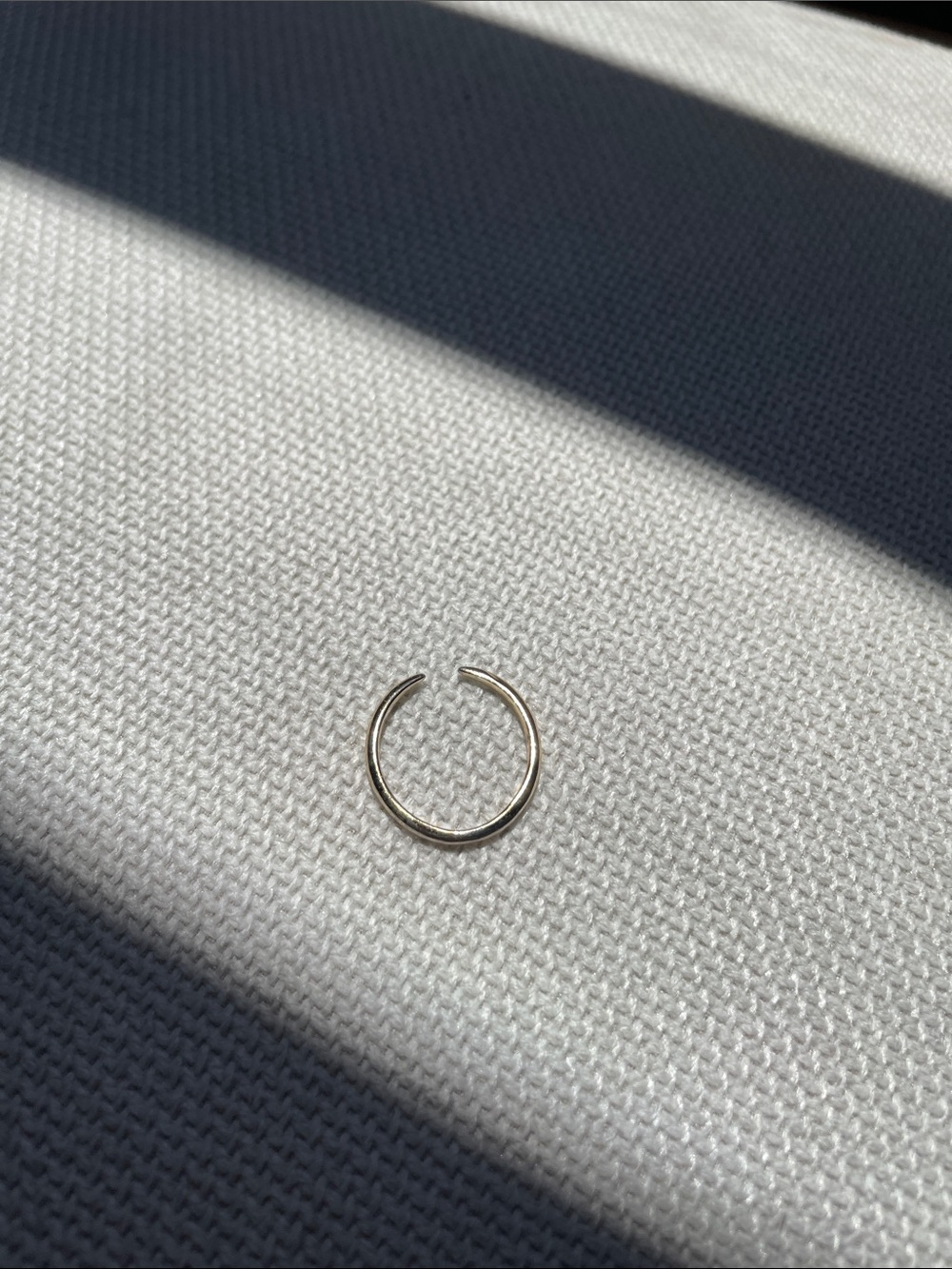 Vermeil Open Ring